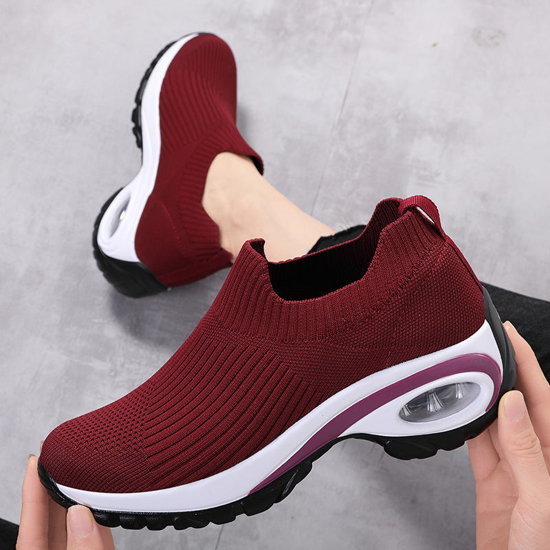 Women's Air Cushion Mesh Breathable Running Sports Sneakers