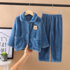 Flannel Pajamas Children's Coral Velvet Pajamas Suit