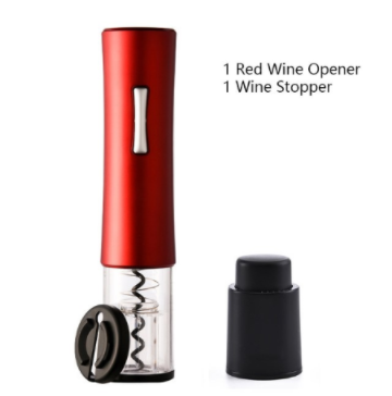 Electric Wine Opener Corkscrew Foil Cutter Set Automatic High-end Bottle Opener For Wine Kitchen Gadgets Can Opener