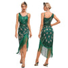 Women's Retro Tassel Polyester Fiber Dress