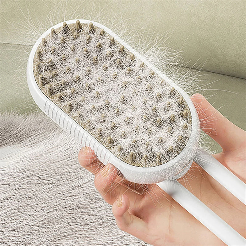 Cat Hair Remover Steam Brush