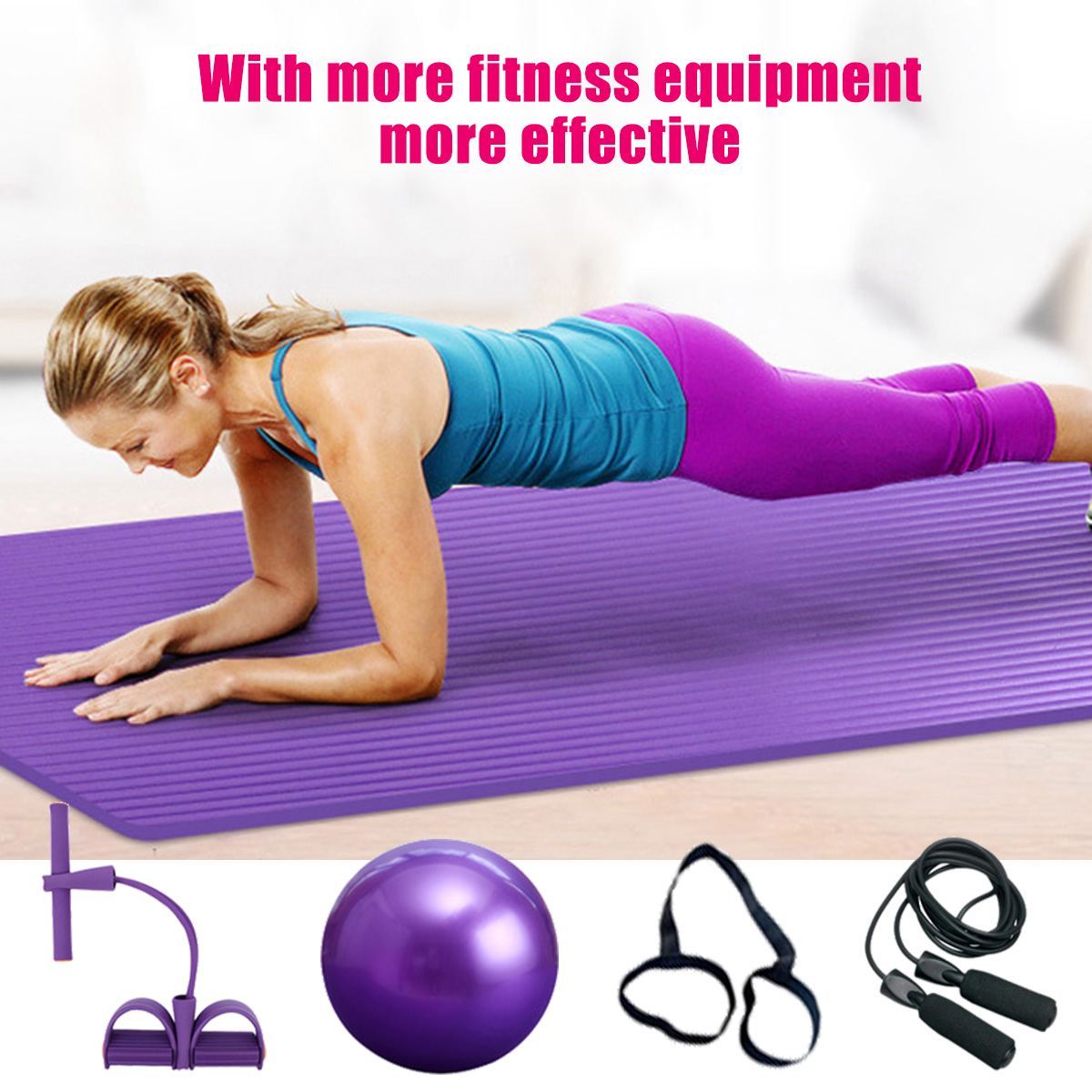 Premium Yoga Fitness Set with 5 Pieces for Deluxe Exercise Experience