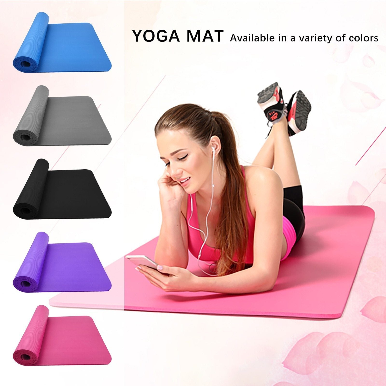 Large Size Non-Slip Yoga Fitness Mat